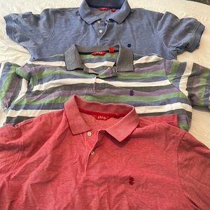 COMBO DEAL… 3 large IZOD men’s polo shirts. Great condition. Great deal